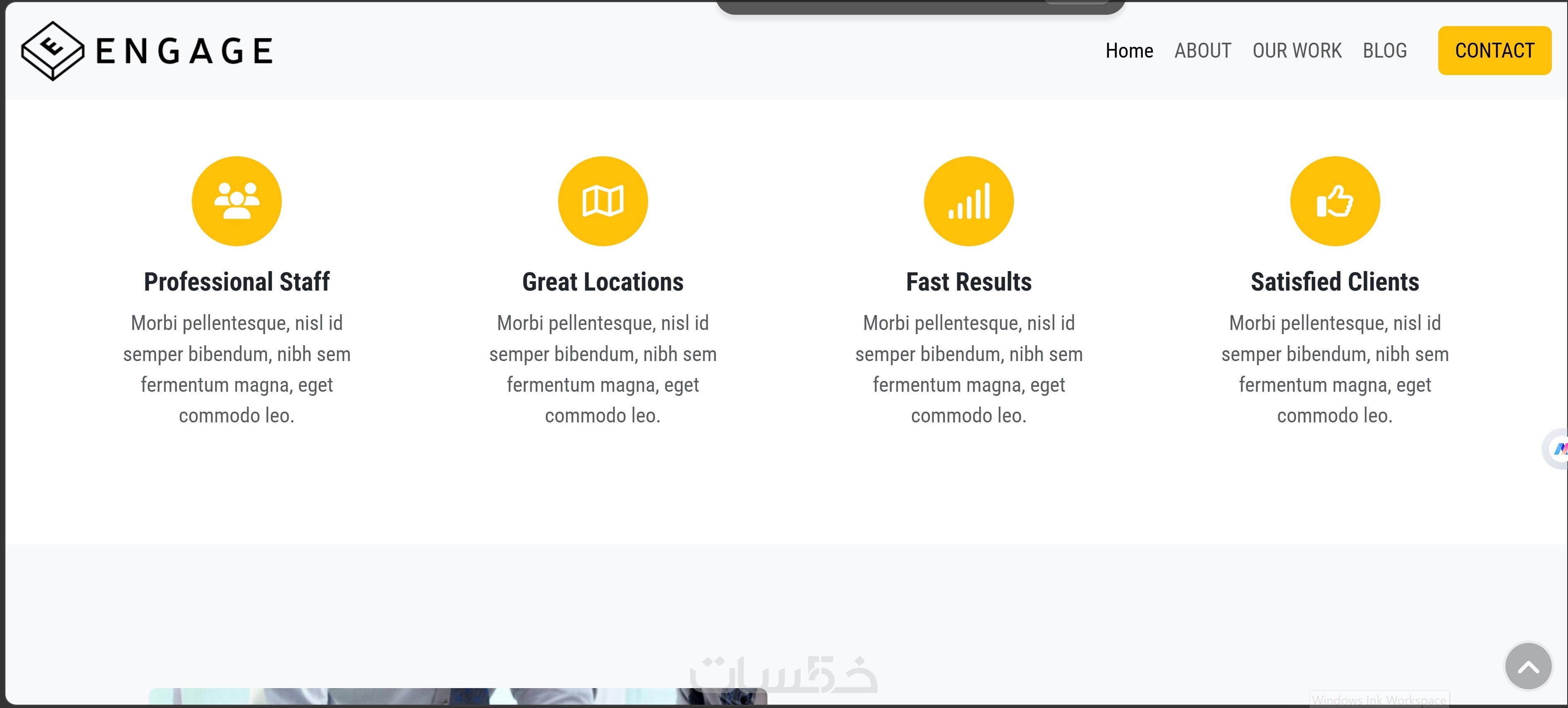 سأصمم لك Landing Page احترافية ومتجاوبة باستخدام HTML CSS Ja - خمسات