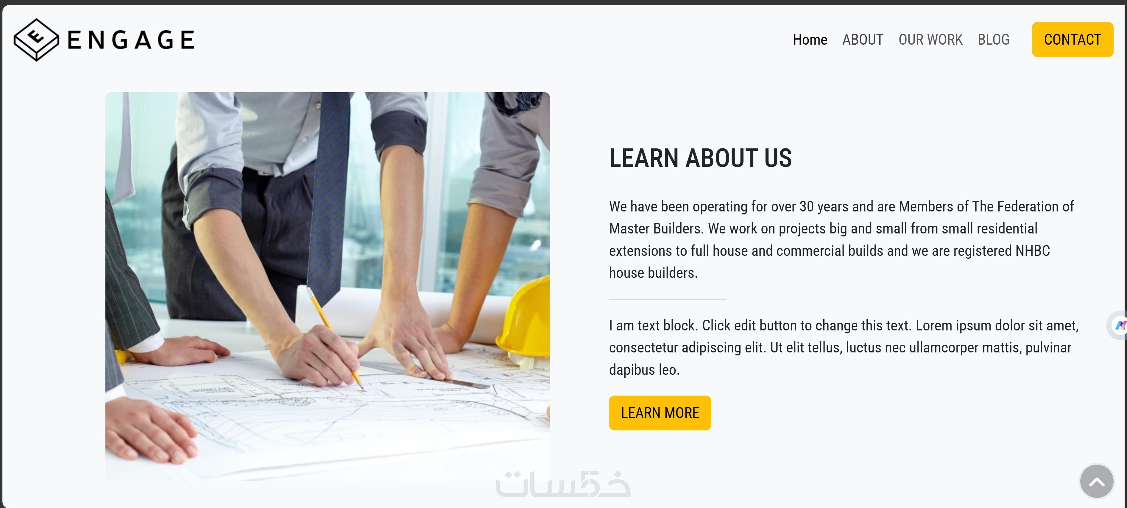 سأصمم لك Landing Page احترافية ومتجاوبة باستخدام HTML CSS Ja - خمسات