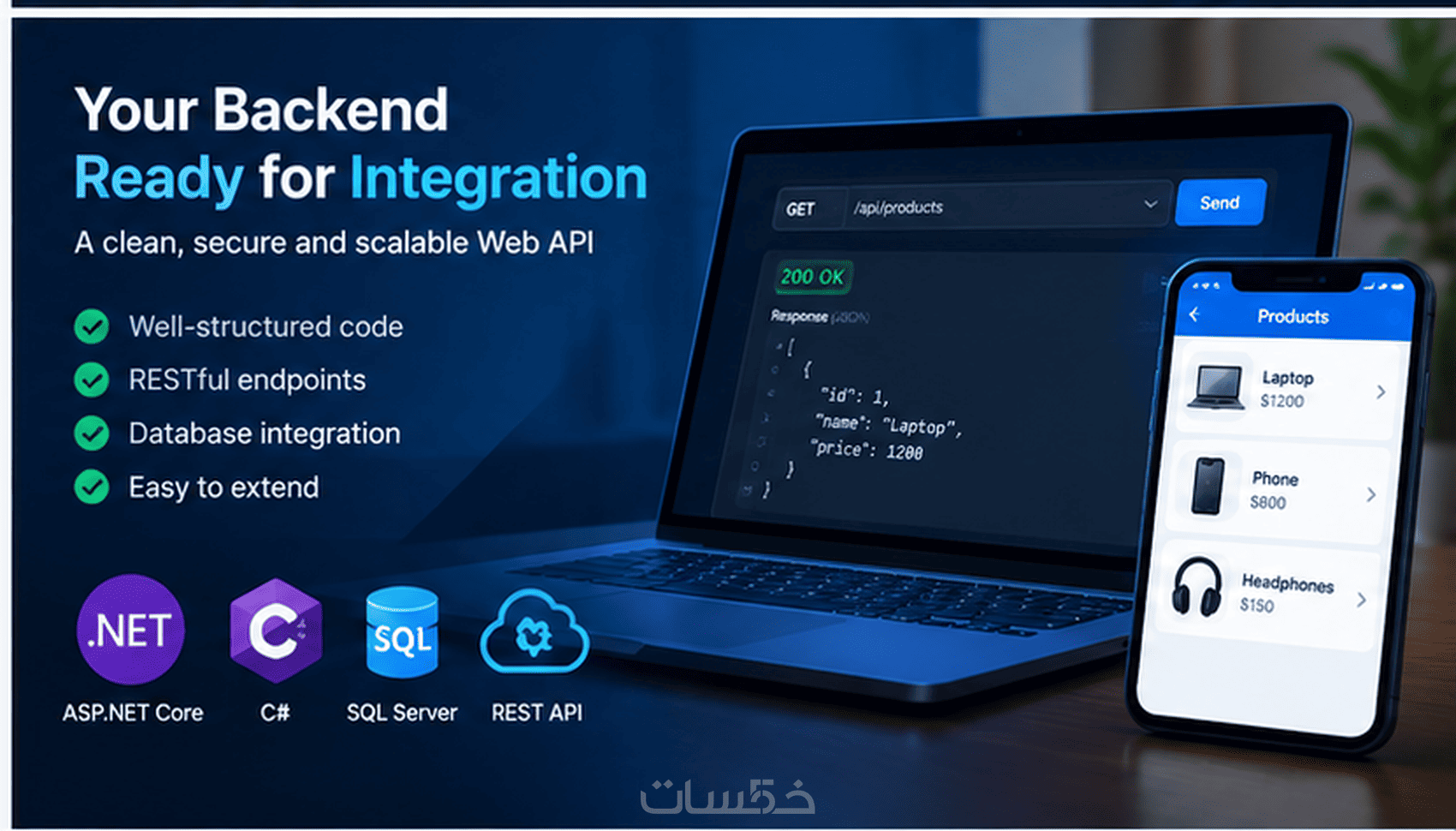 تطوير Web API باستخدام ASP NET Core - خمسات