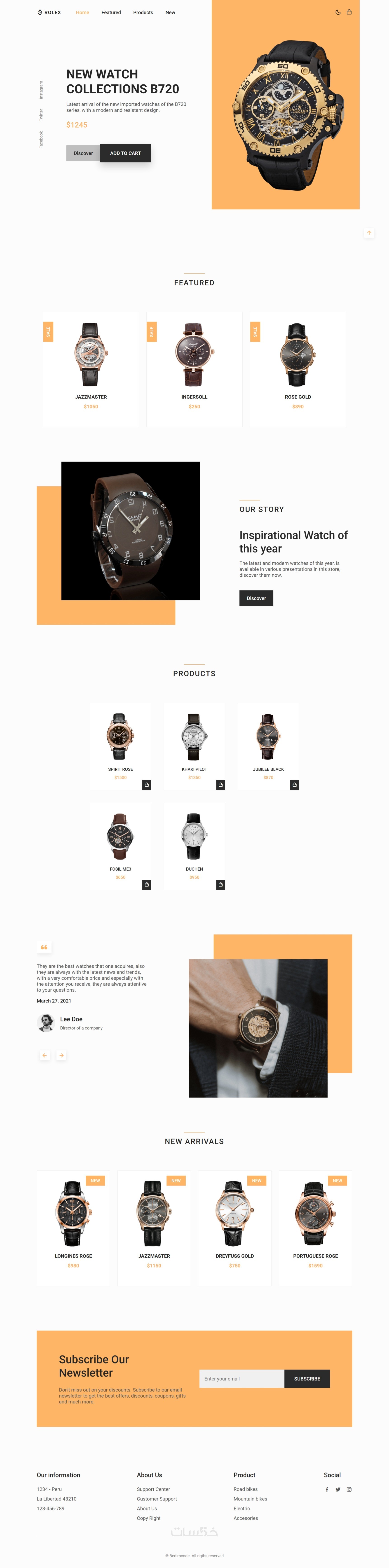 برمجة واجهات مواقع عصرية ومتجاوبة HTML+ CSS + JS + Bootstrap - خمسات