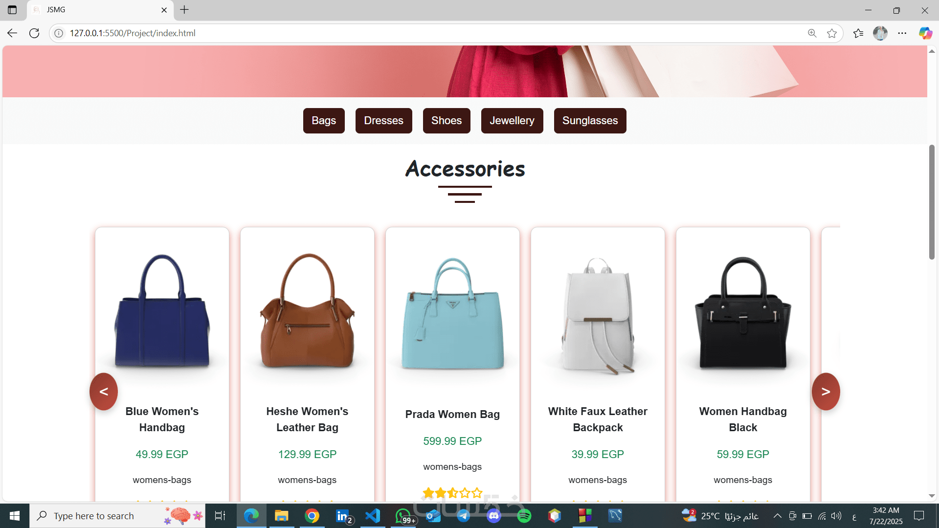 إنشاء موقع إلكتروني بـ HTML, CSS, JS and Tailwind - خمسات