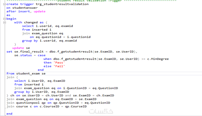 إنشاء قواعد بيانات احترافية باستخدام SQL Server - خمسات