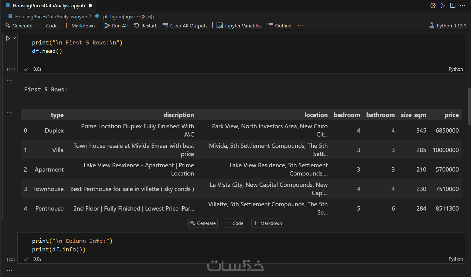 تحليل البيانات باستخدام Python وإنشاء لوحة تفاعلية بـ Power - خمسات