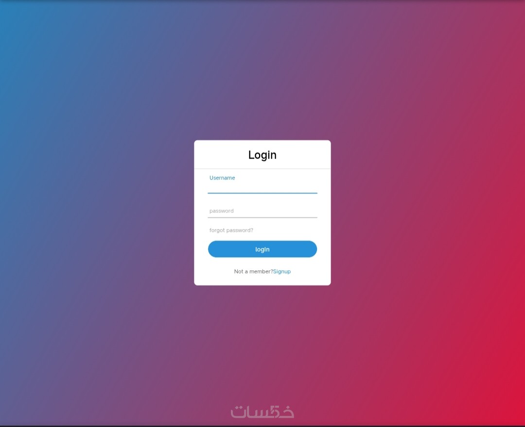 تصميم صفحه ويب احترافية(Css&Html) - خمسات
