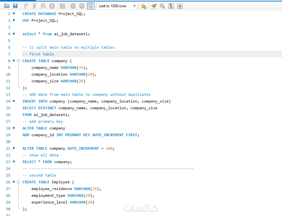 كتابة استعلامات SQL وتحليل البيانات باحتراف - خمسات
