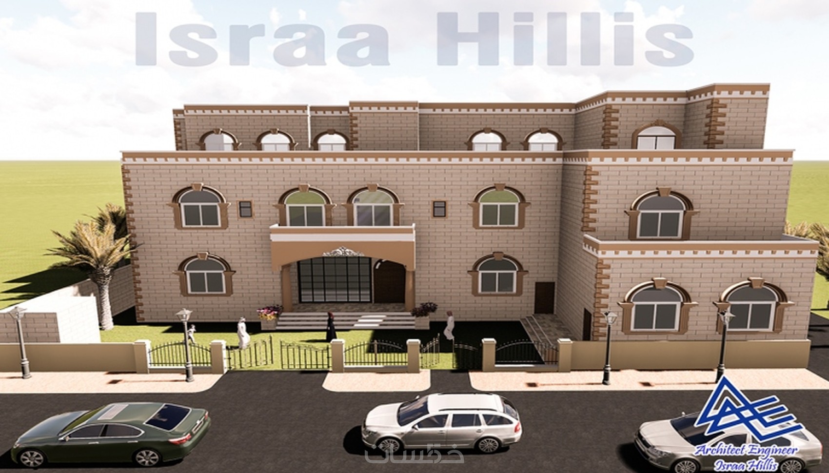 تصميمات 3D (مناظير داخليه وخارجيه) 5 للمتر الربع خمسات