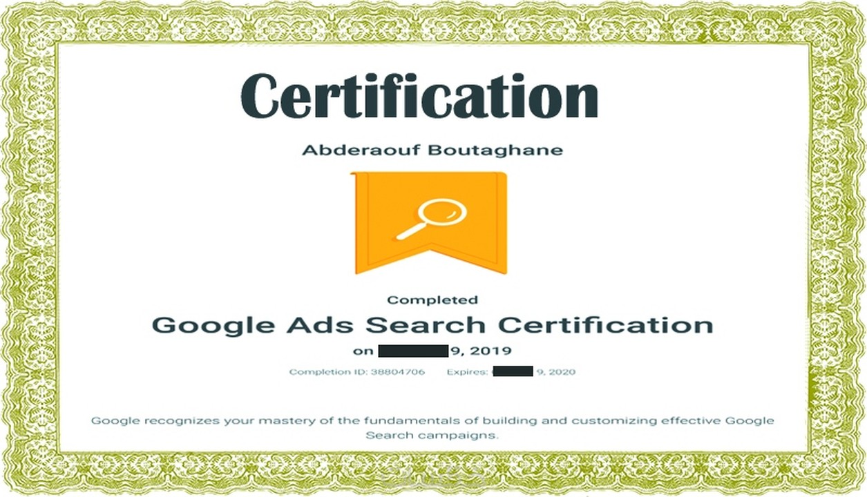 دليلك للحصول على شهادة معتمدة Google Ads Search Certificate - خمسات