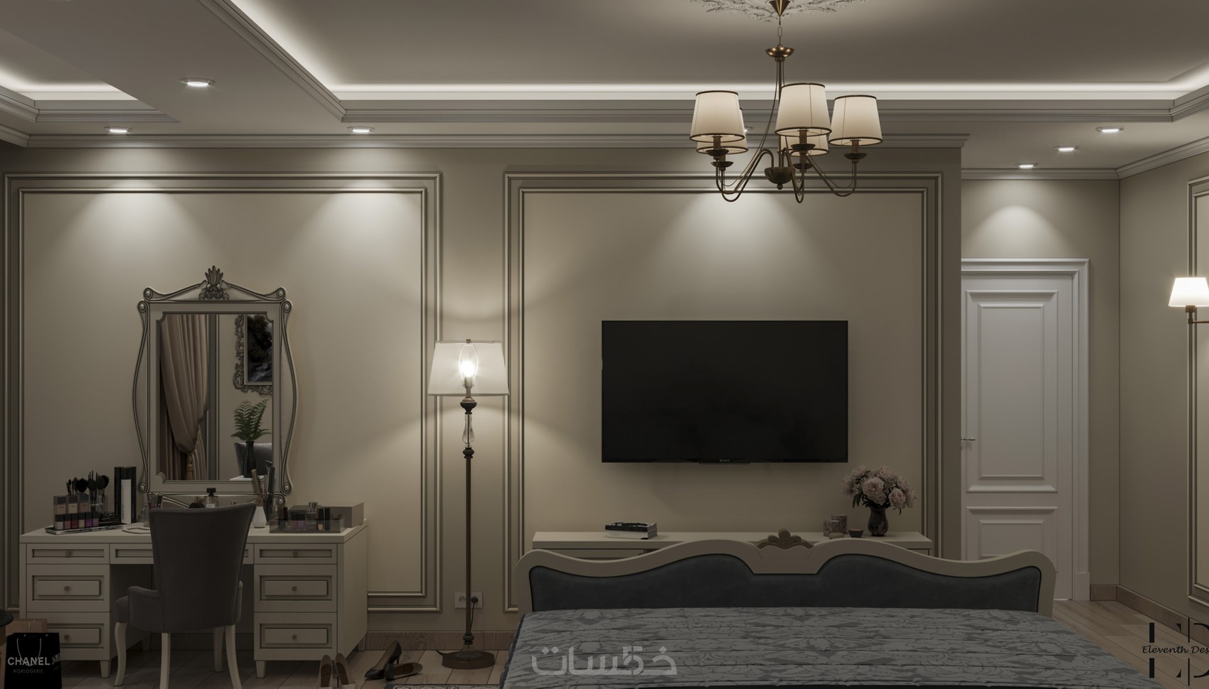 تصميم داخلى رسومات تنفيذية تصميم معمارى خمسات