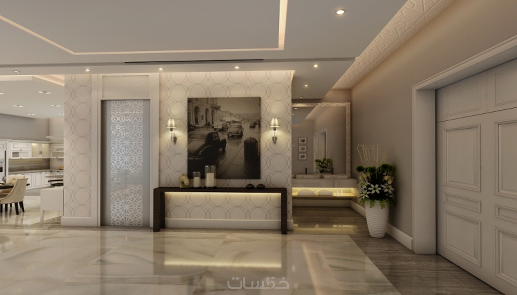مهندس ديكور تصميم داخلى وخارجى خمسات