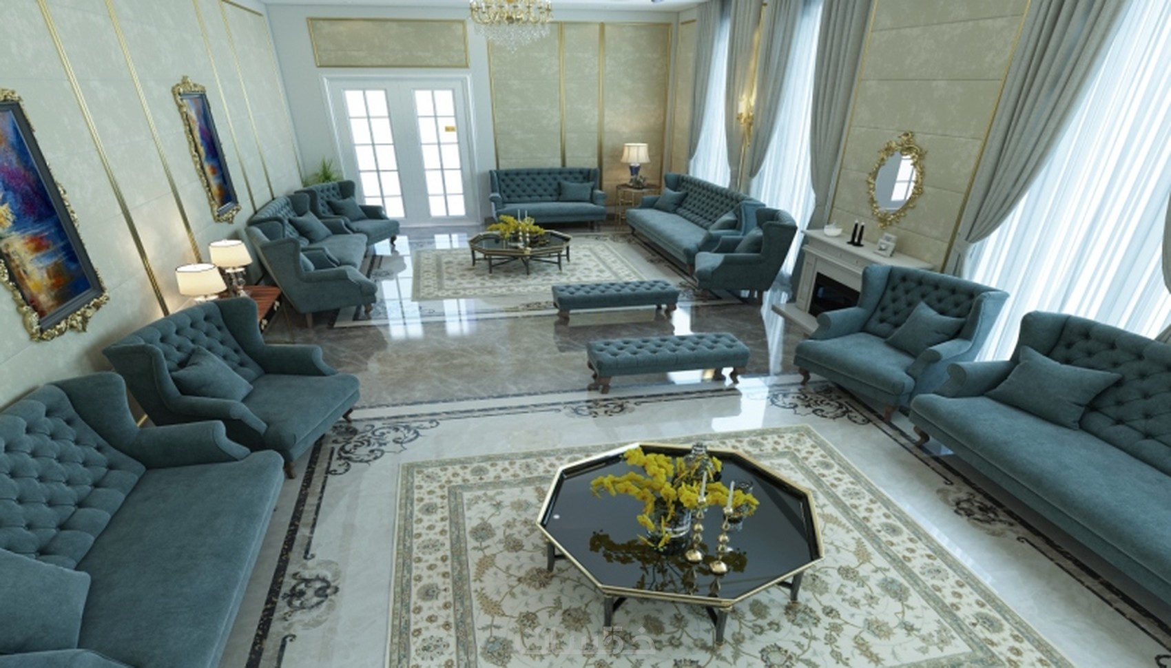 مهندس ديكور تصميم داخلى وخارجى خمسات