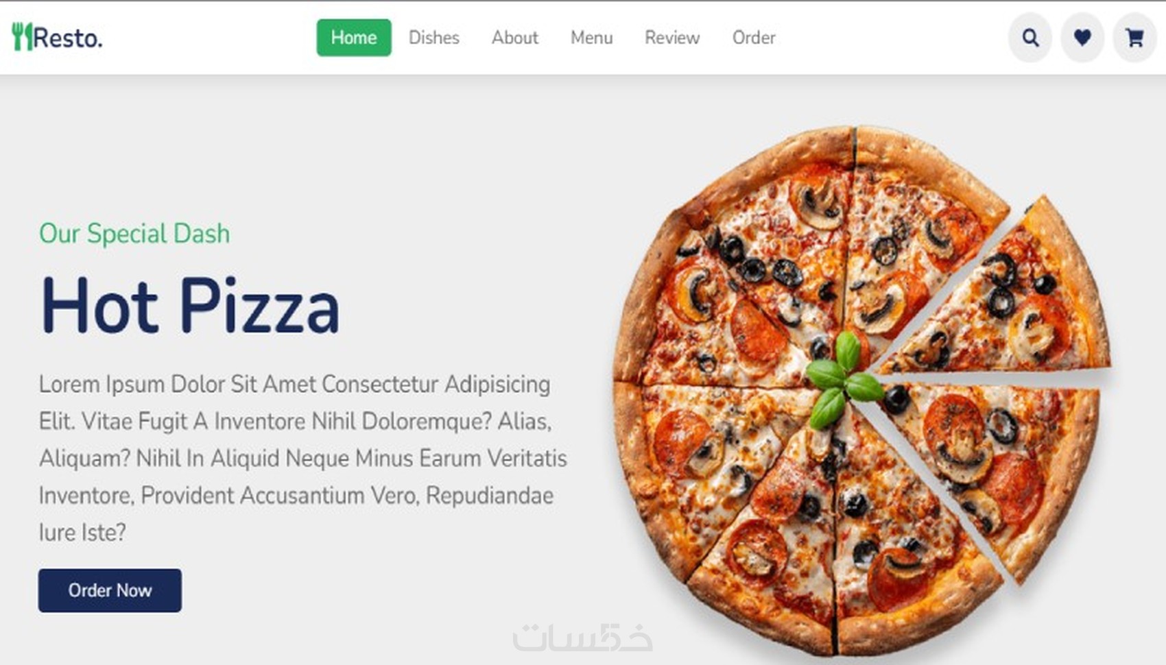 تصميم وكتابة اكواد صفحات ويب HTML 5 & CSS3 & JS - خمسات