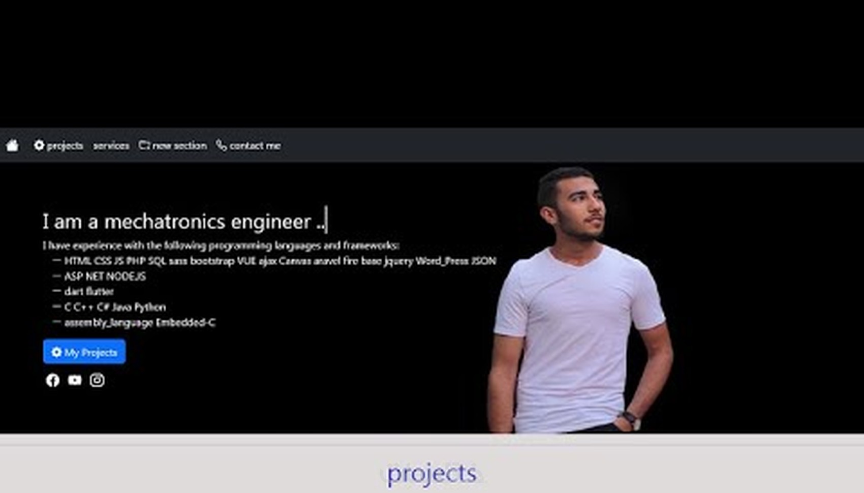 تصميم او برمجة موقع HTML+ CSS3 + JavaScript + PHP + MySql - خمسات