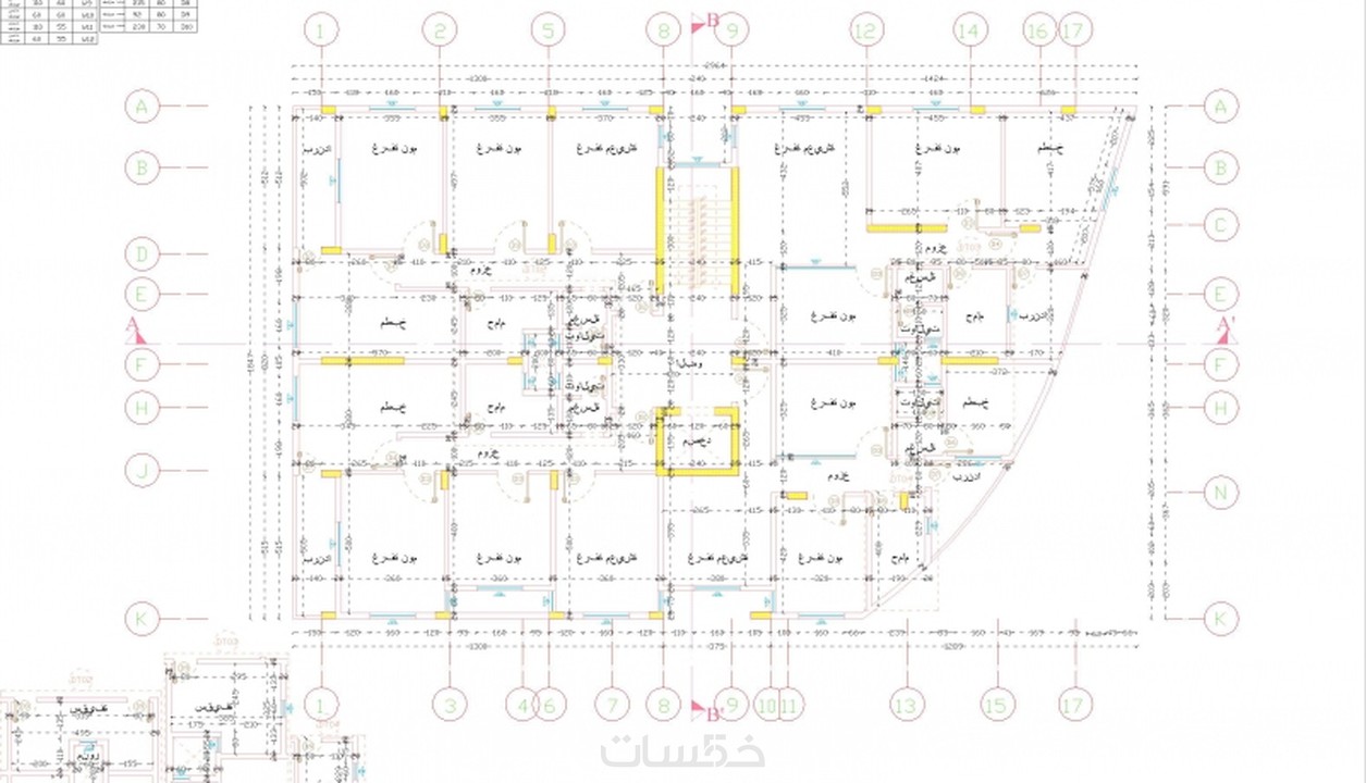 رسم مخططات هدسية على الاتوكاد AutoCAD خمسات