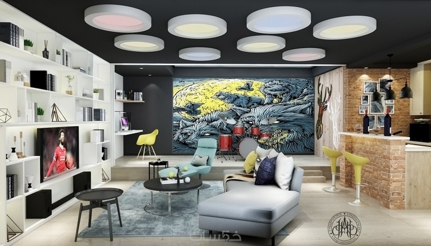 خدمة تصميم ديكور معماري خمسات