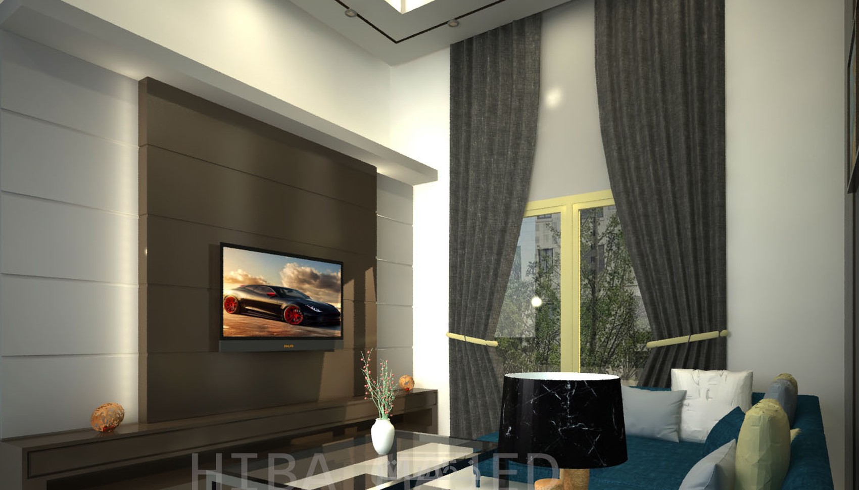 اعمل تصميم ديكورات داخلية وخارجية خمسات