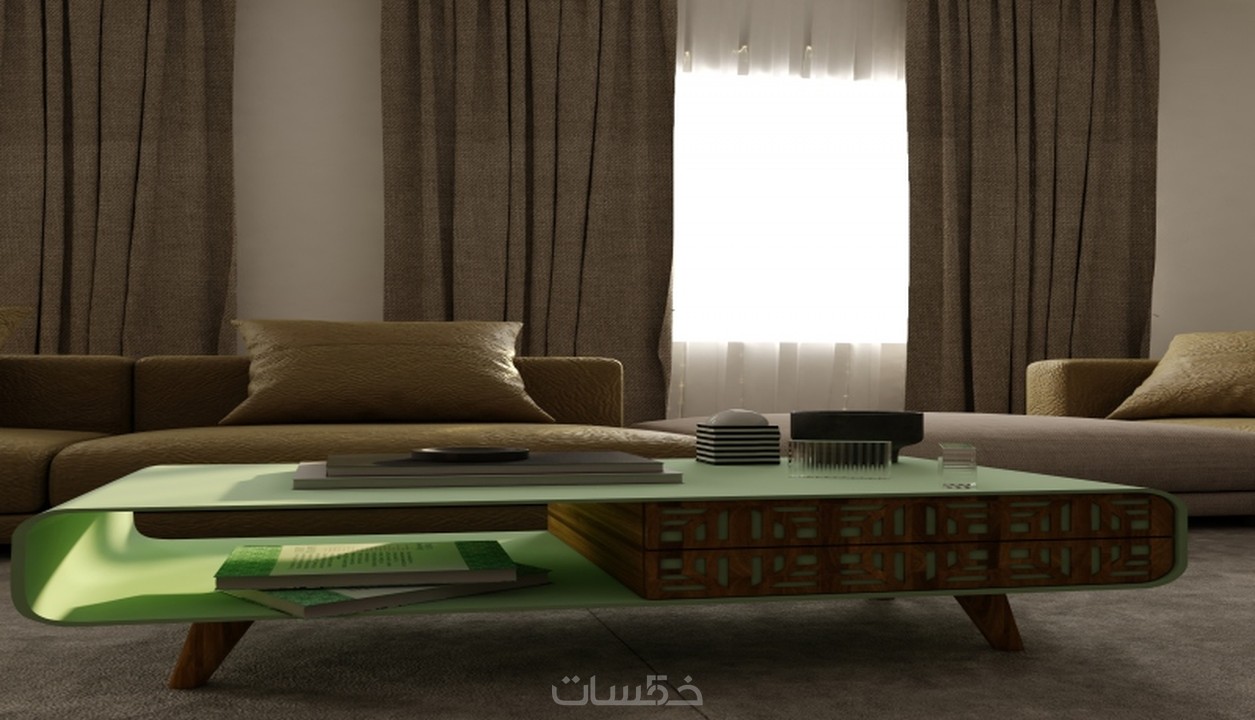 تصميم داخلى Interior Design وتصميم أثاث خمسات