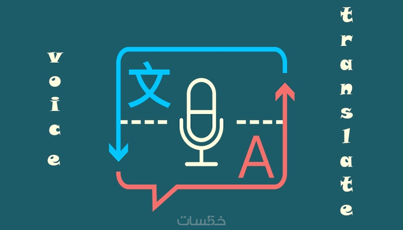 ترجمة صوتية من انجليزية الي عربي و دمج الترجمة مع الفيديو - خمسات