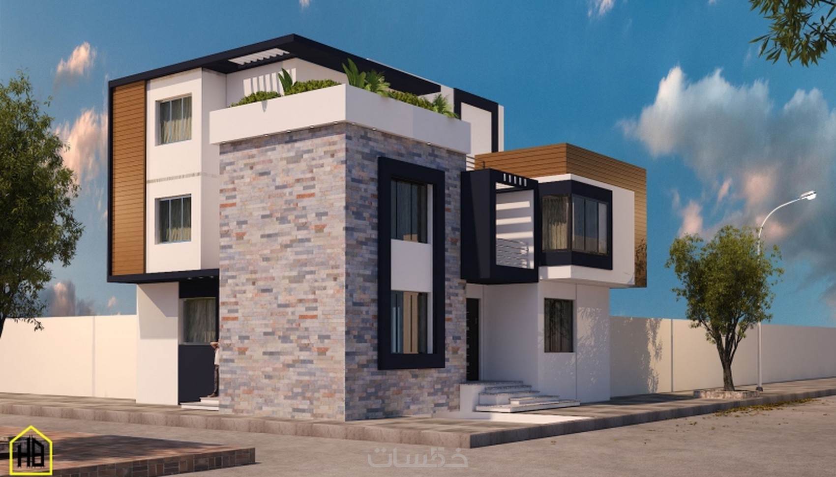 التصميم الداخلي و الخارجي للمشاريع المعمارية 3d خمسات التصميم الداخلي و الخارجي للمشاريع المعمارية 3d خمسات