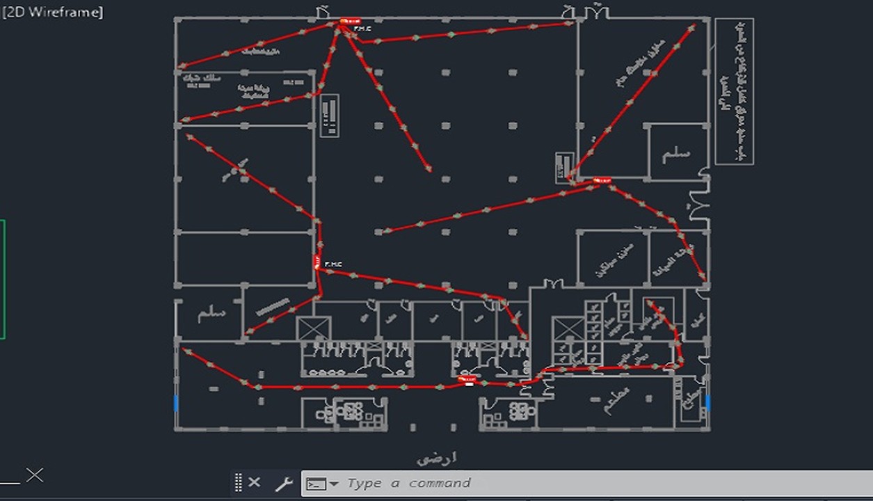 تصميم أنظمة مكافحة الحريق Firefighting خمسات