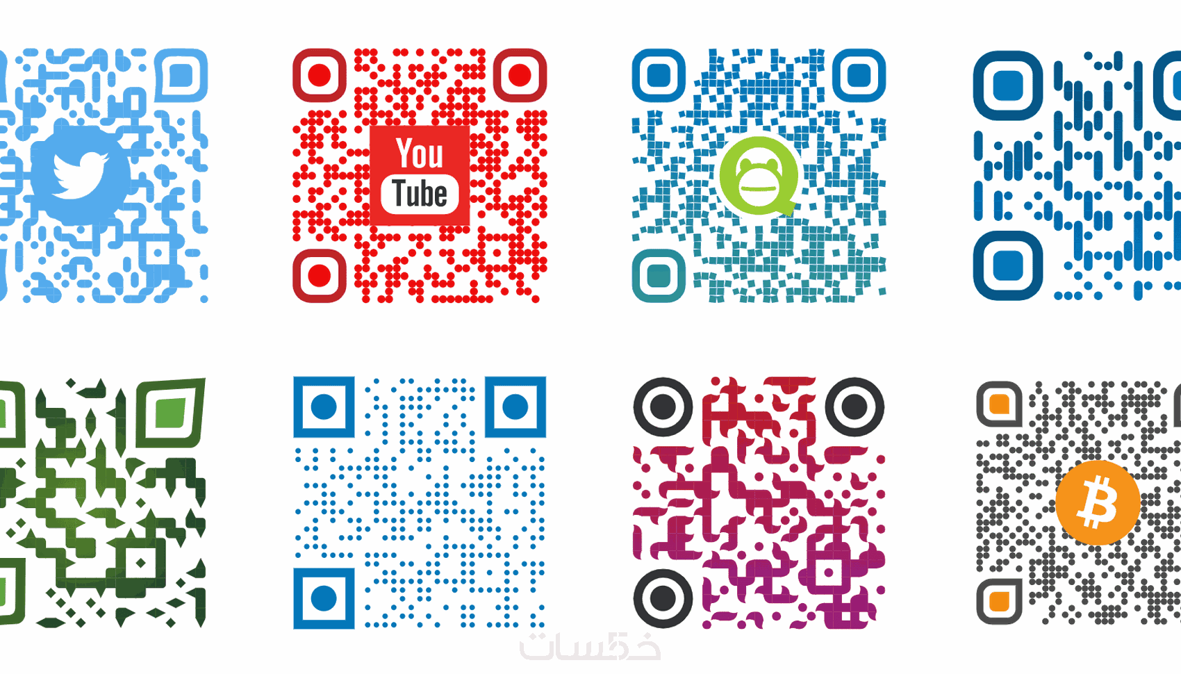 تصميم لQR Code بشكل احترافي - خمسات