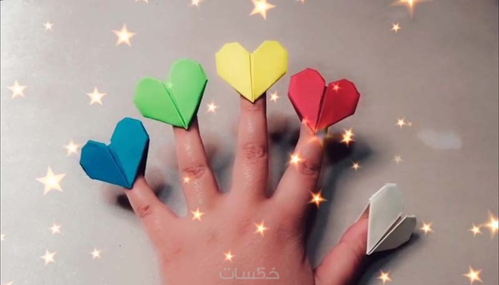 تعليم فن الأوريجامي