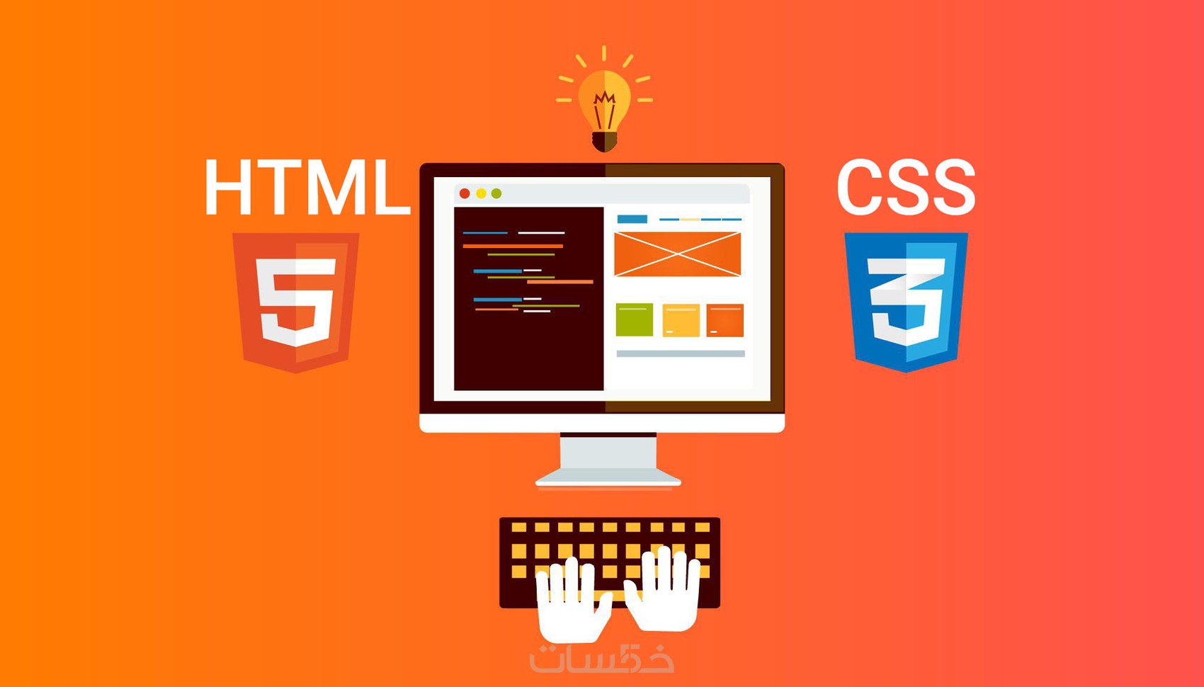 سأقوم بتصميم موقع ويب html, css - خمسات