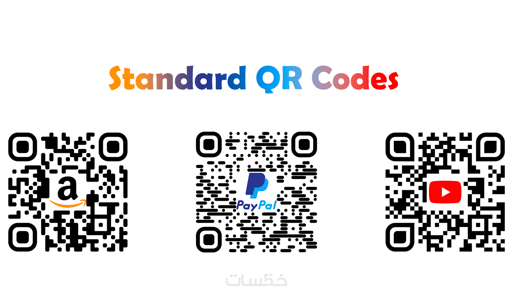 تصميم QR Codes احترافية يتوسطها لوجو او صورة من اختيارك - خمسات