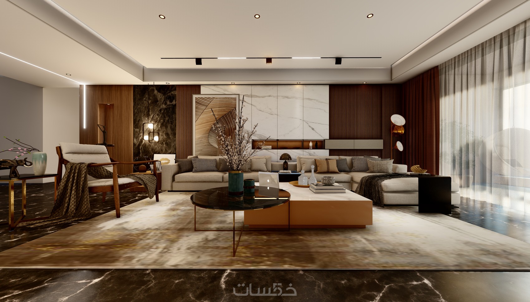 ( تصميم داخلي interior design ) مع اخراج واقعي. - خمسات