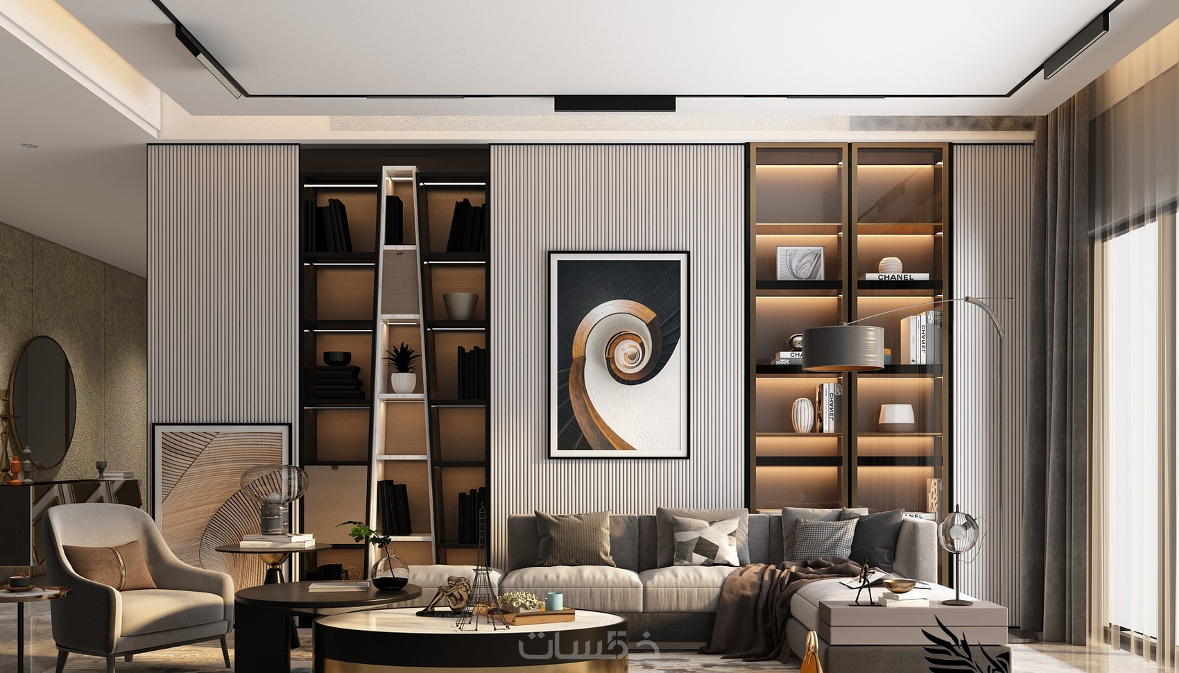 تصميم داخلي وخرائط interior design - خمسات