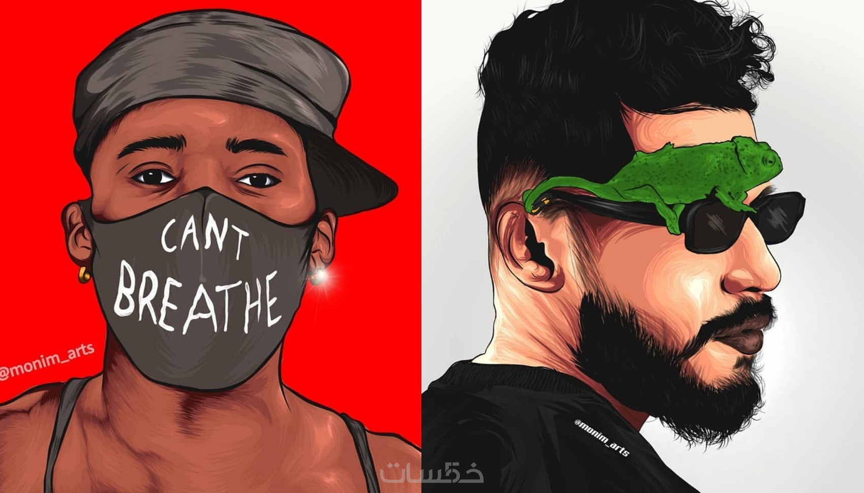 رسم Vector art و Digital Art و LOGO - خمسات