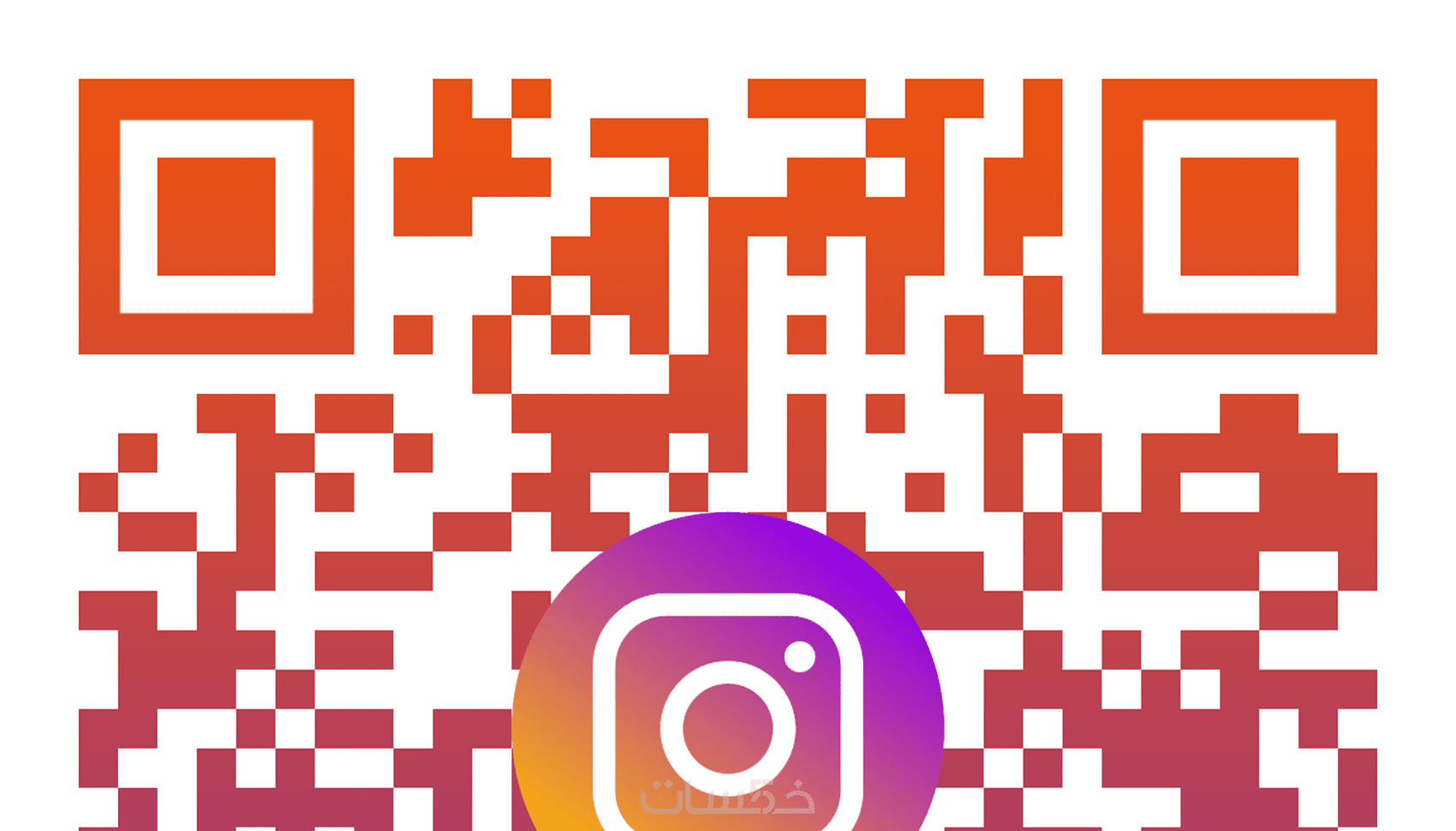 تصميم QR-code بالوجو و الالوان - خمسات