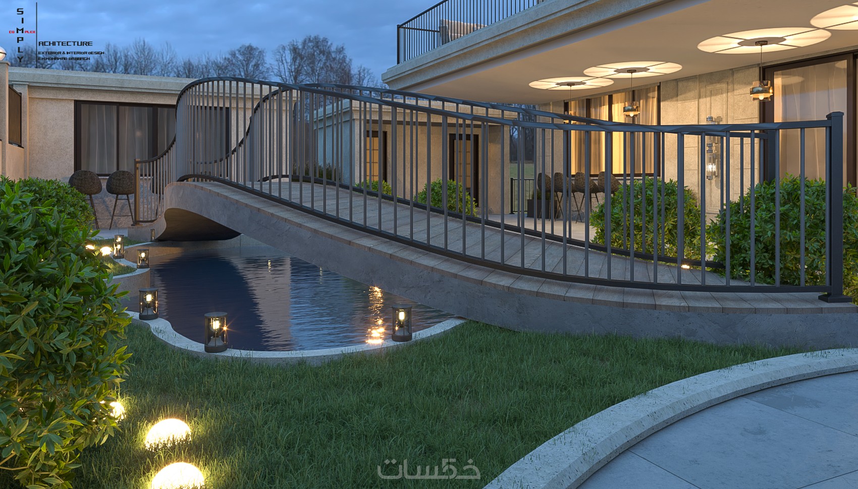 تصميم معماري خارجي Exterior faced design - خمسات