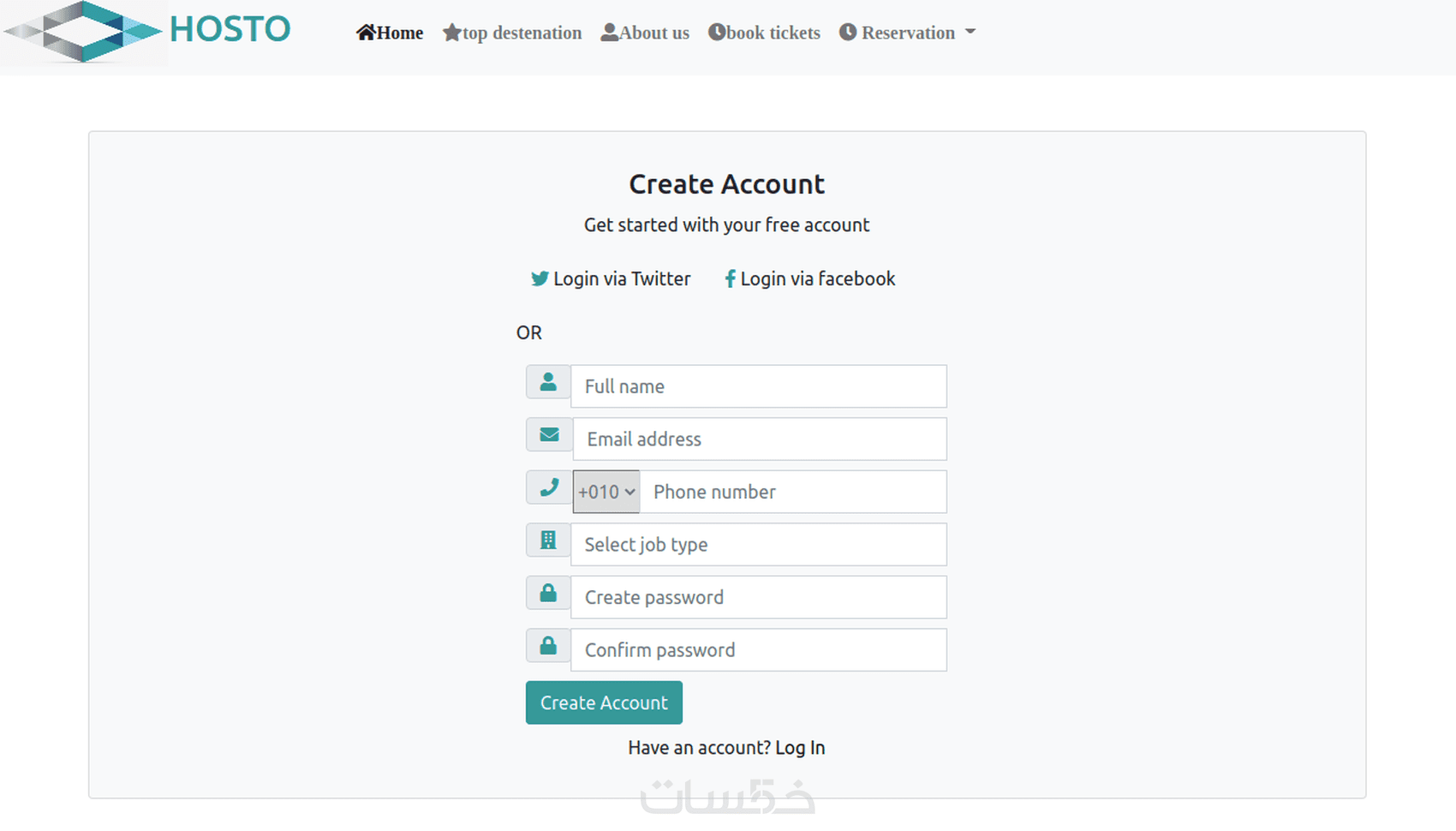 تصميم مواقع بواسطة html, css, bootstrap, javascript, jquery - خمسات
