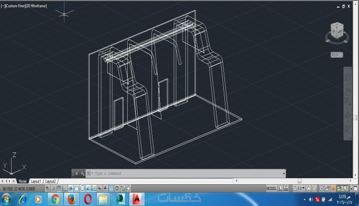 رسم اتوكاد بخبرة مميزة من الاردن 2d و 3d معماري وتقسم البيت خمسات