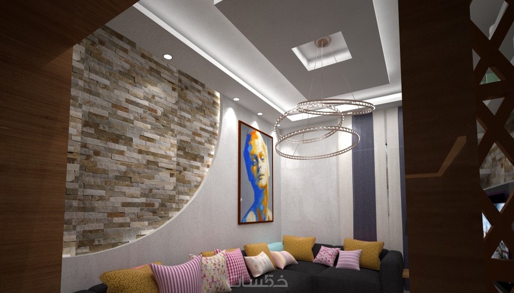 interior design تصميم داخلي لجميع الفراغات بارخص الاسعار - خمسات