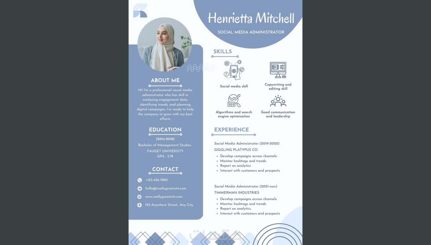 CV cv