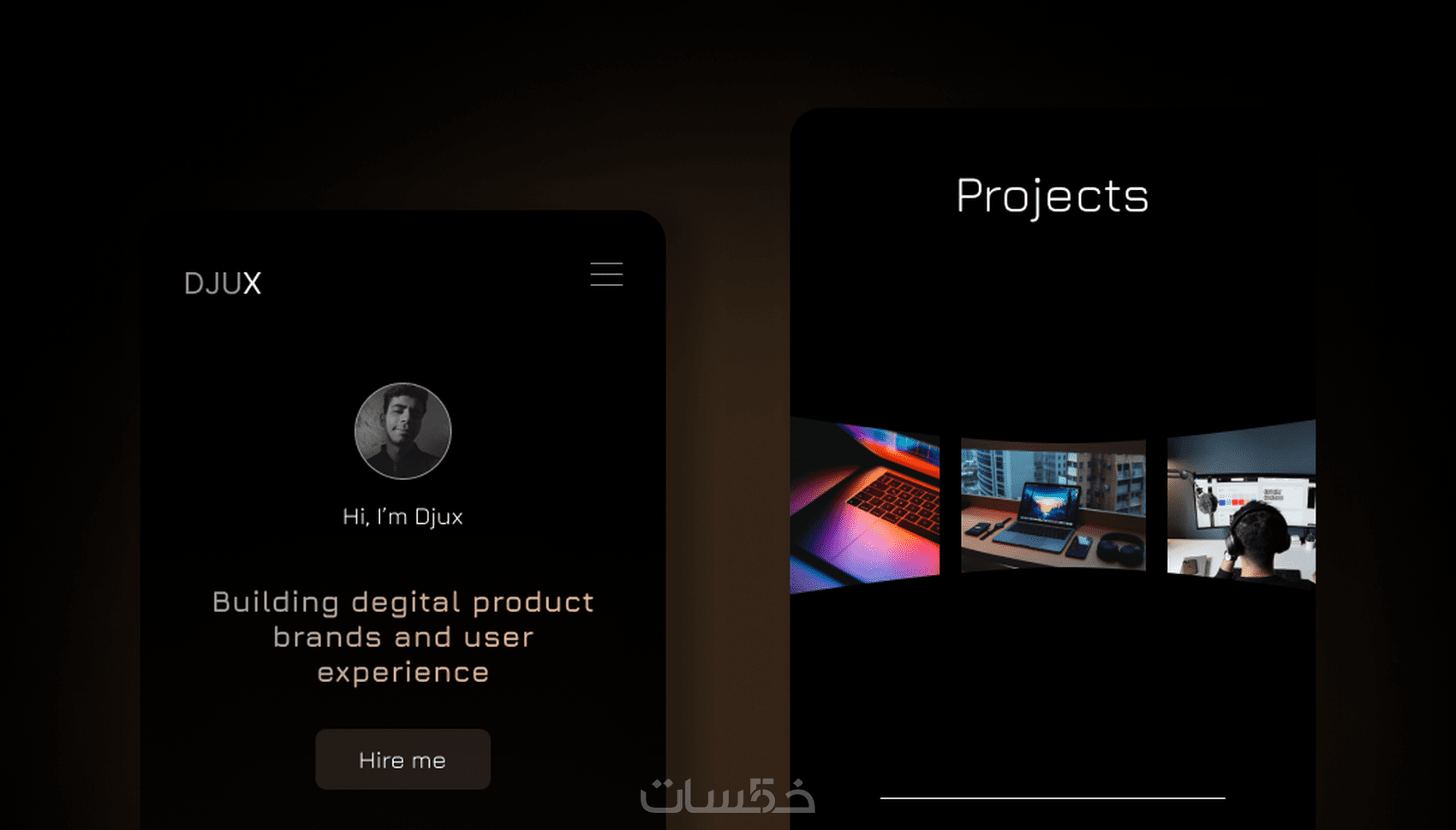 تصميم واجهة تطبيقات UX/UI - خمسات