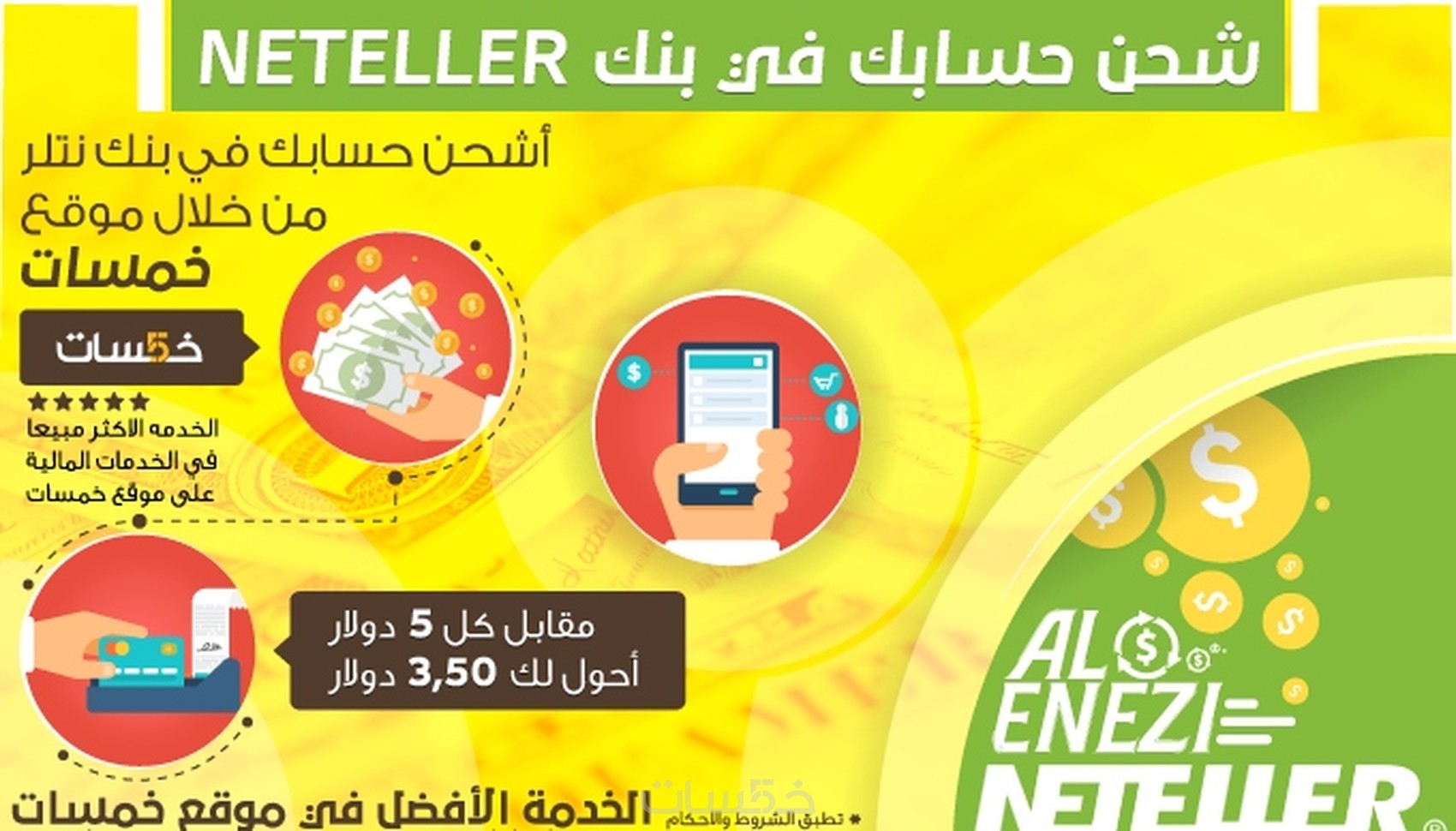 شحن حسابك في بنك نيتلر NETELLER