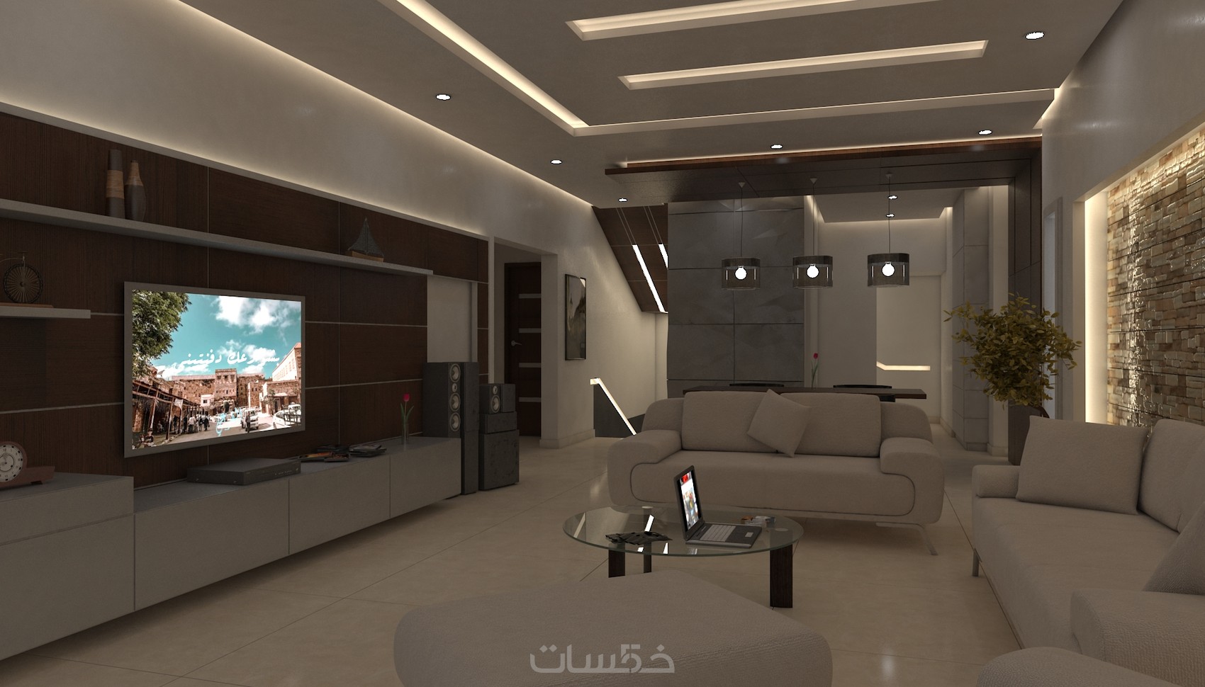 Interior Design تصميم داخلي (ديكور) بشكل لائق - خمسات