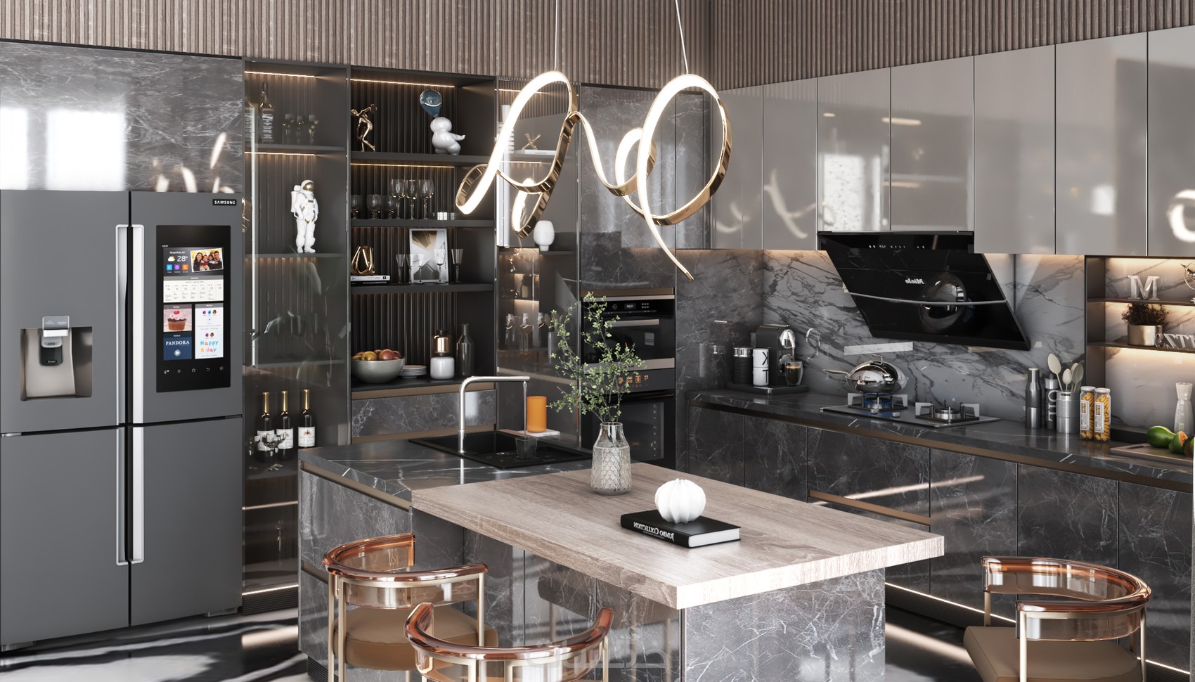 تصميم مطبخ kitchen design - خمسات