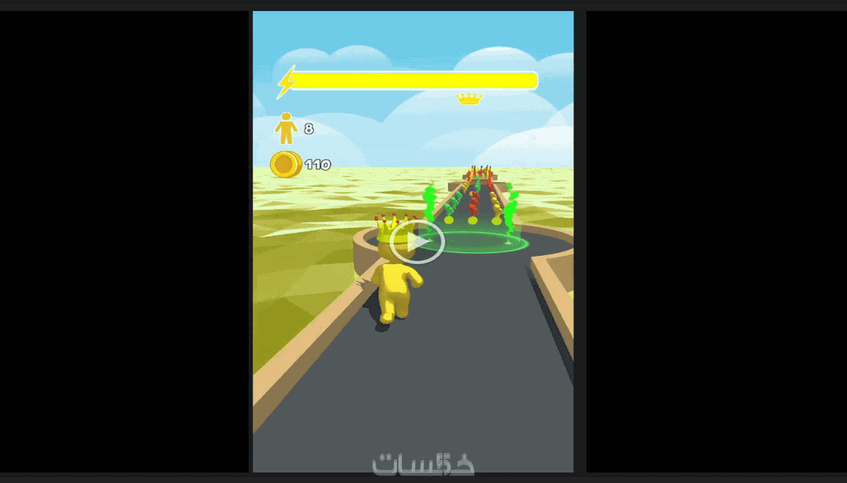 اطور لك لعبة ثنائية الابعاد على محرك يونيتي - خمسات