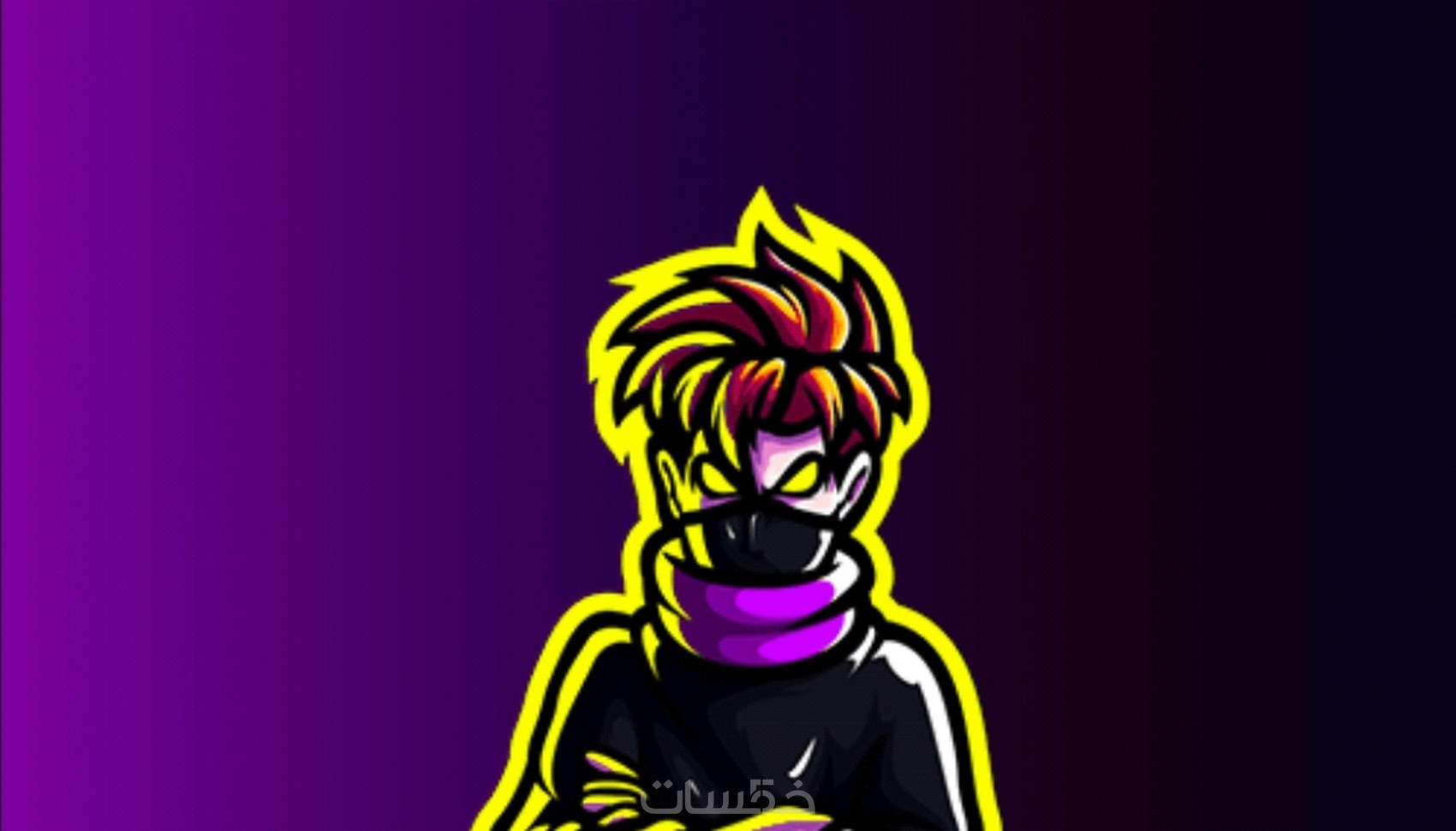تصميم شعار ألعاب gaming logo لقنوات اليوتيوب و الصفحات - خمسات