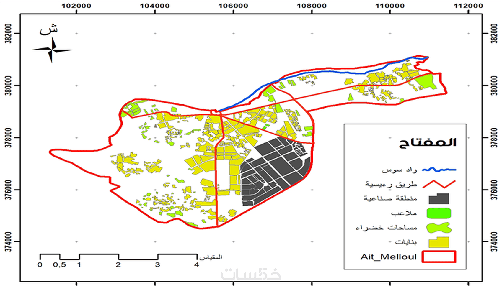 تقديم خدمات نظم معلومات جغرافية GIS - خمسات