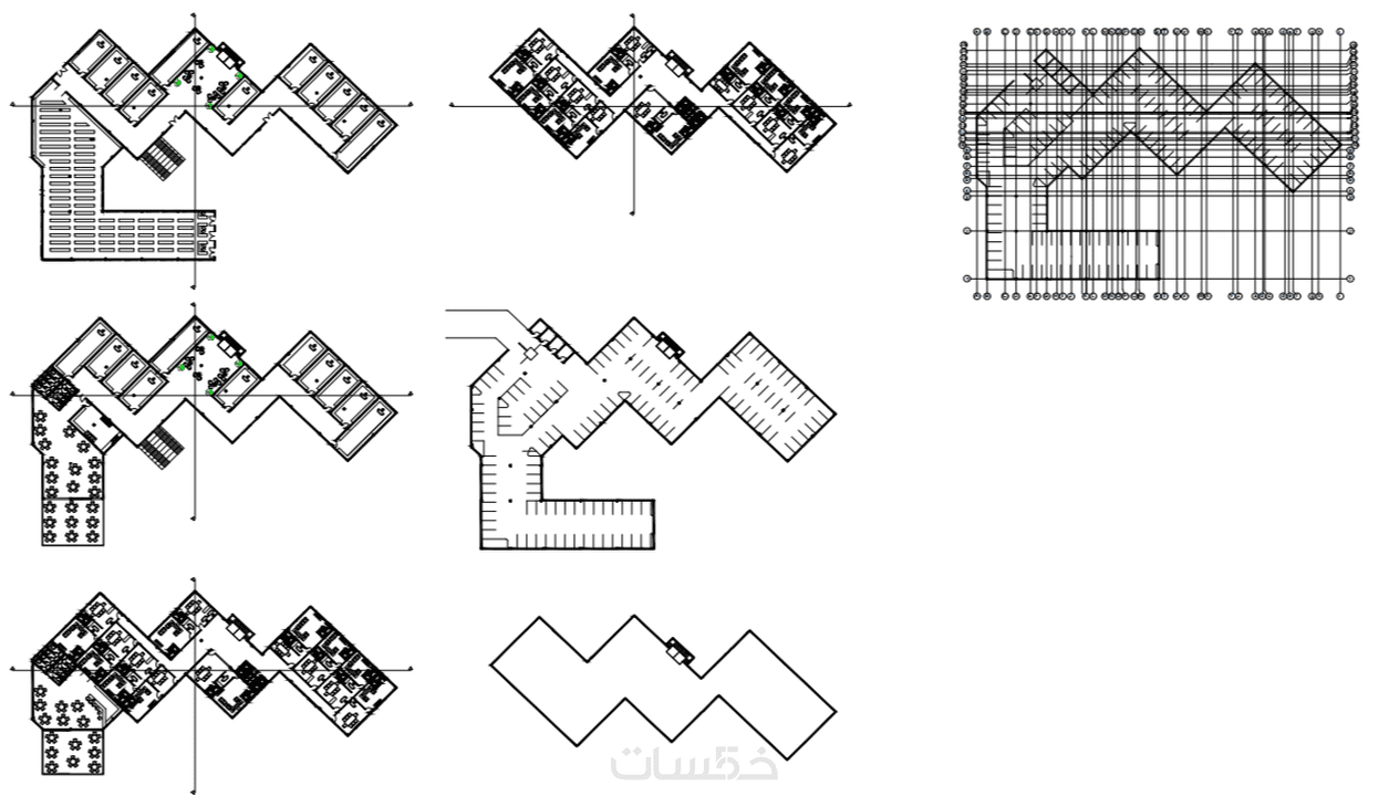 رسم مخططات هندسة معمارية وتنفيذية باحتراف خمسات 5278