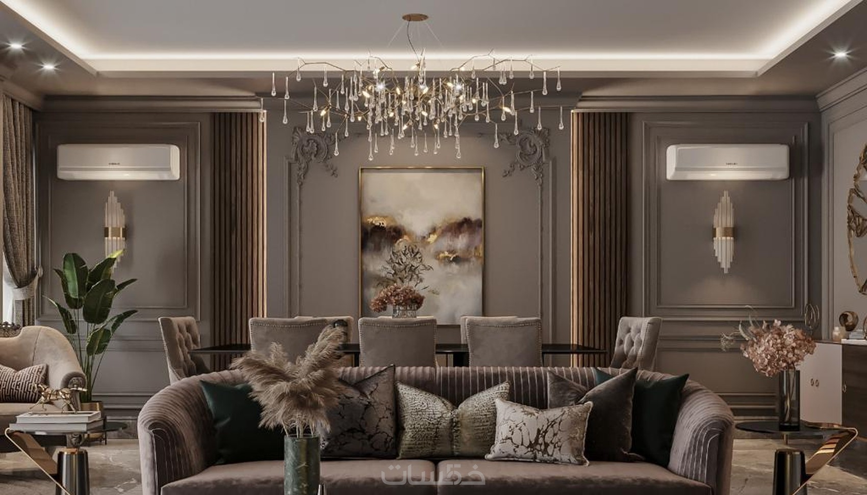 تصميم ديكورات داخلية وخارجية - خمسات