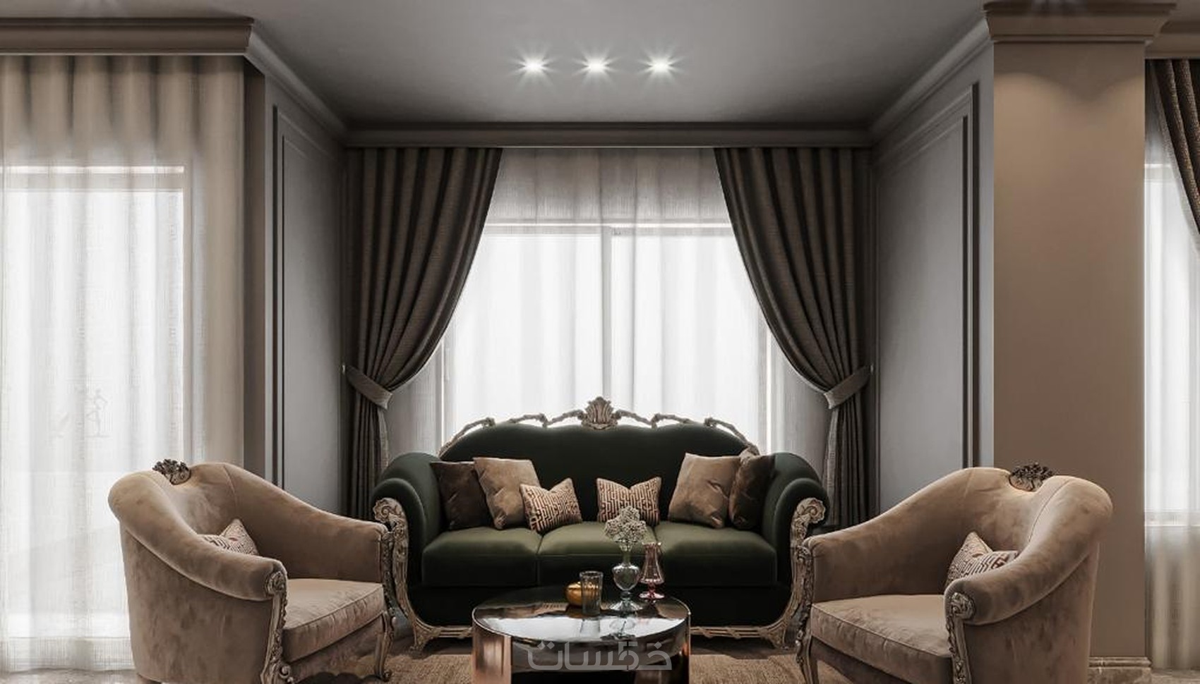 تصميم ديكورات داخلية وخارجية - خمسات