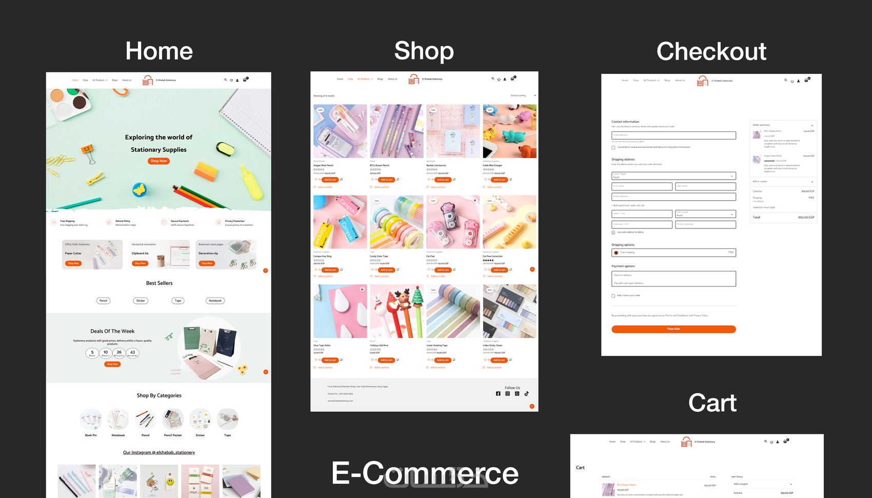 تصميم أو برمجة موقع HTML+ CSS3 + JavaScript + PHP + MySql - خمسات