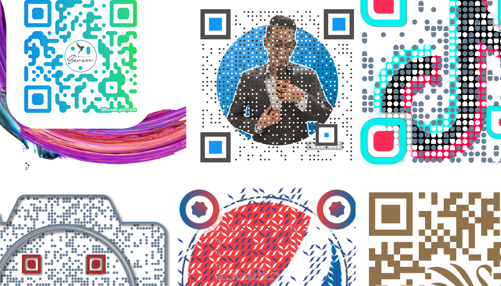 تصميم QR code بشكل احترافى على شكل logo الخاص بالشركه - خمسات