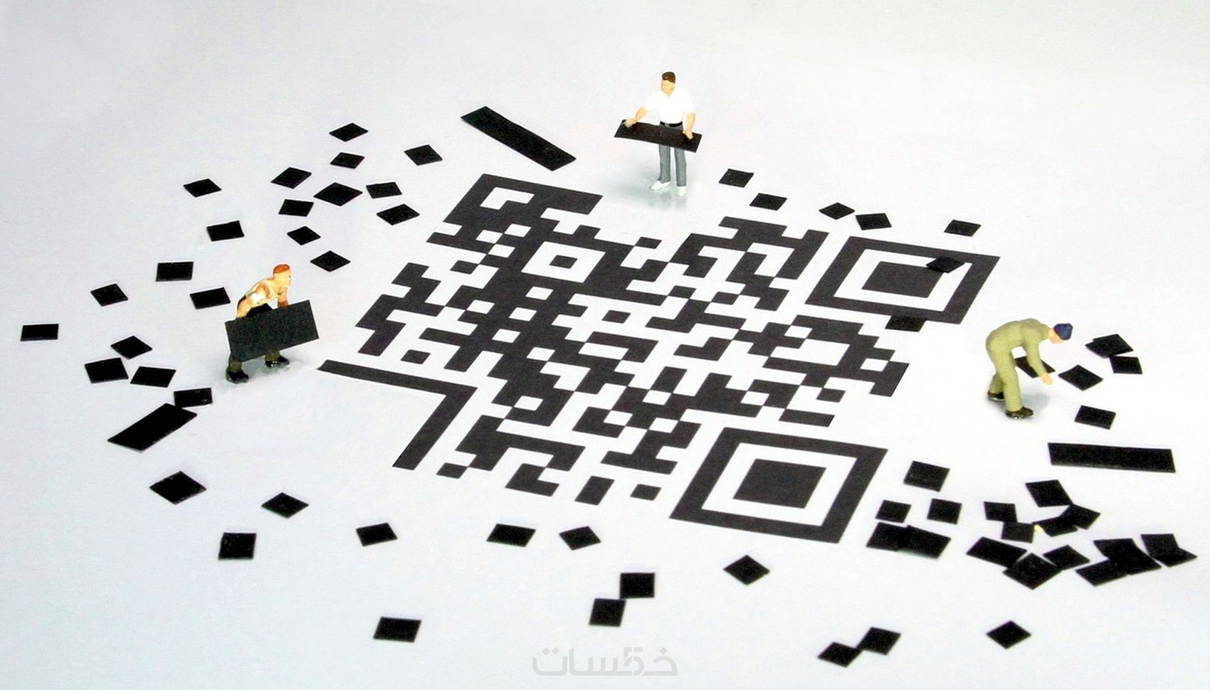 تصميم QR code بشكل احترافي - خمسات