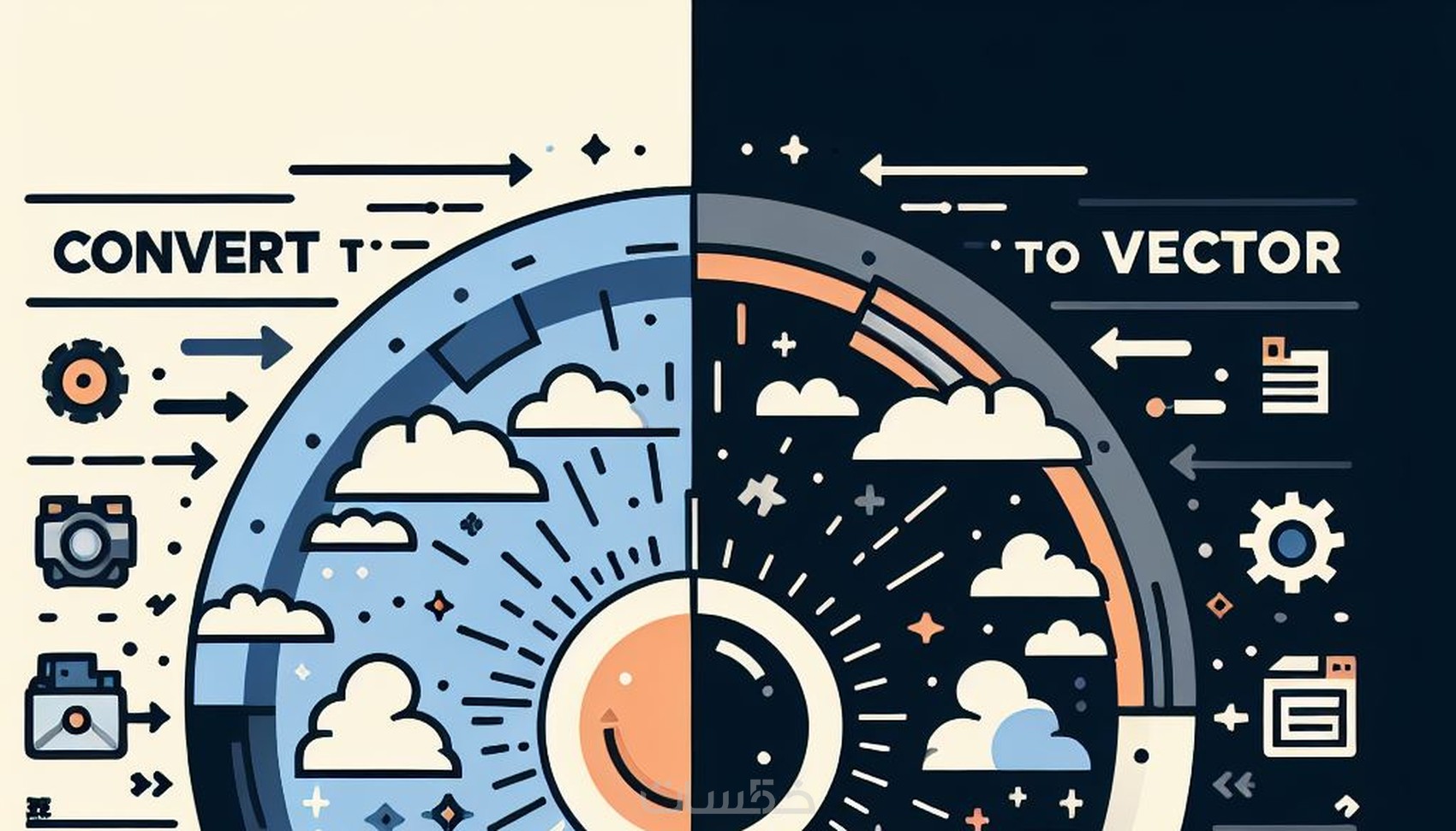 التحويل إلى vector بدقة عالية - خمسات